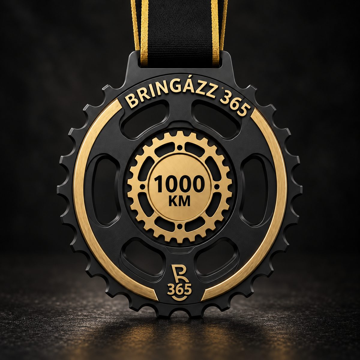 1 000 km Bringázz 365 badge
