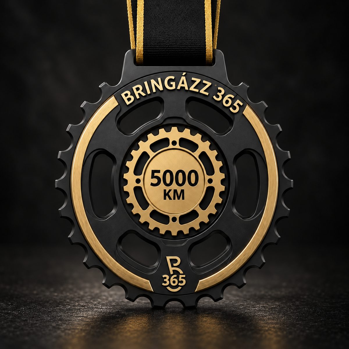 5 000 km Bringázz 365 badge